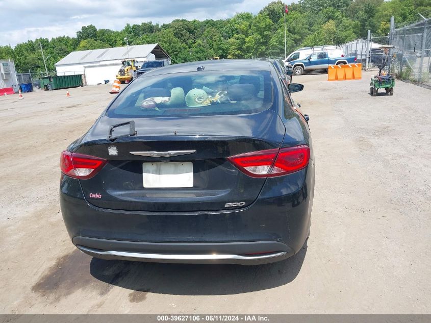 2015 Chrysler 200 Limited VIN: 1C3CCCAB5FN607436 Lot: 39627106