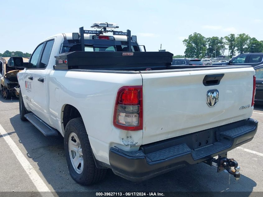 2024 Ram 1500 Tradesman Quad Cab 4X4 6'4 Box VIN: 1C6RRFCG1RN119451 Lot: 39627113