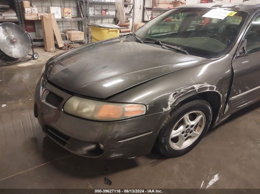 2002 Pontiac Bonneville Se VIN: 1G2HX54K524160883 Lot: 39627116