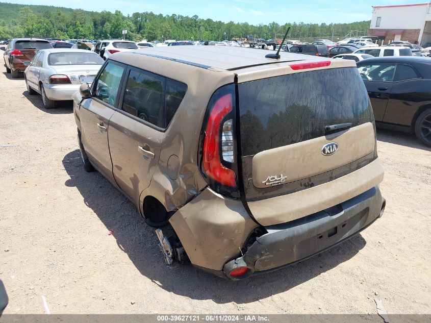 2015 Kia Soul VIN: KNDJN2A21F7182194 Lot: 39627121
