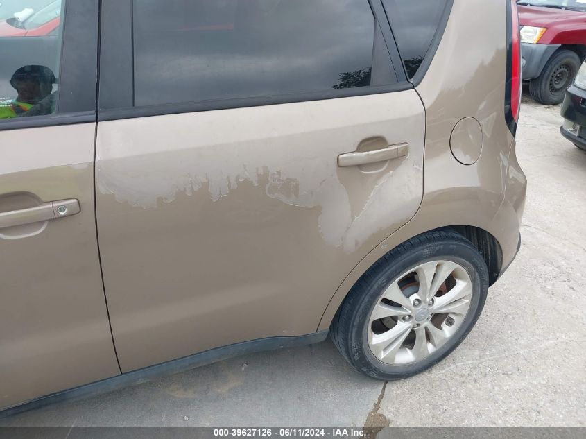 2014 Kia Soul + VIN: KNDJP3A52E7075826 Lot: 39627126