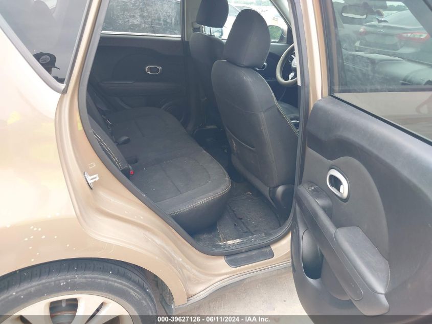 2014 Kia Soul + VIN: KNDJP3A52E7075826 Lot: 39627126