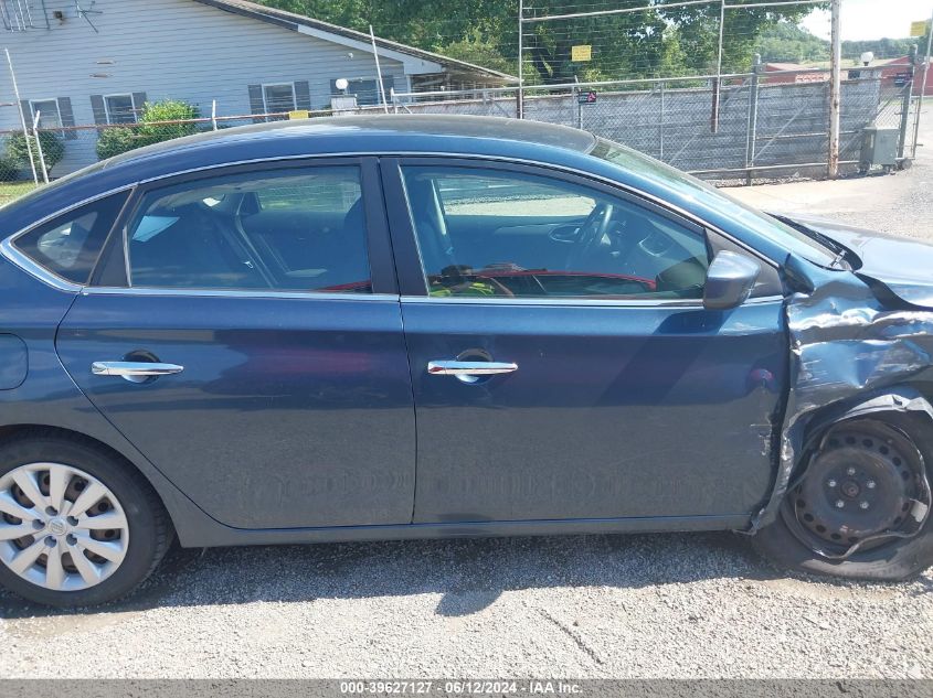 2014 Nissan Sentra Fe+ S/Fe+ Sv/S/Sl/Sr/Sv VIN: 1N4AB7AP5EN852556 Lot: 39627127