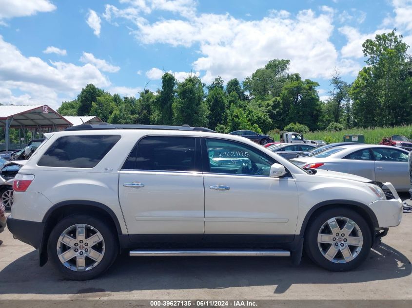 2010 GMC Acadia Slt-1 VIN: 1GKLRMED1AJ232774 Lot: 39627135