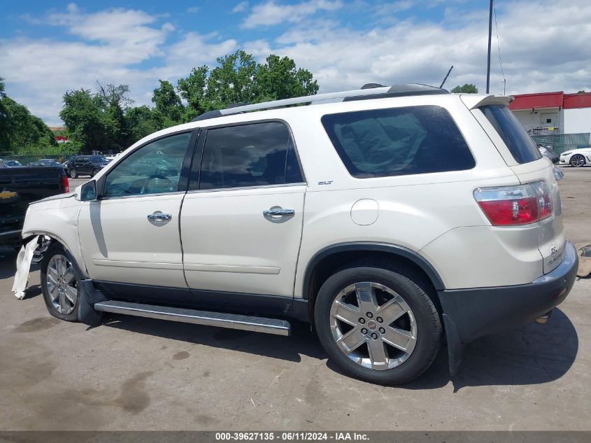 2010 GMC Acadia Slt-1 VIN: 1GKLRMED1AJ232774 Lot: 39627135