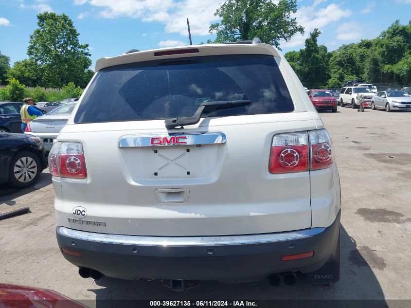 2010 GMC Acadia Slt-1 VIN: 1GKLRMED1AJ232774 Lot: 39627135