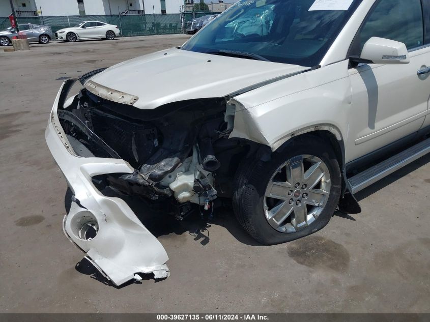 2010 GMC Acadia Slt-1 VIN: 1GKLRMED1AJ232774 Lot: 39627135