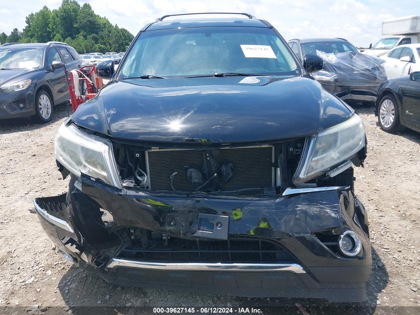 2013 Nissan Pathfinder Sl VIN: 5N1AR2MM2DC686819 Lot: 39627145