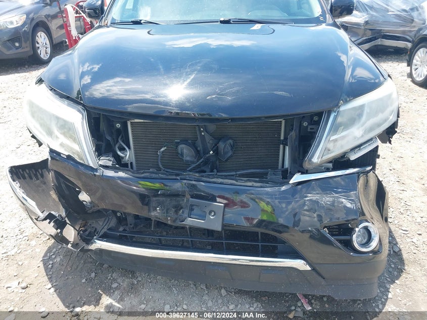 2013 Nissan Pathfinder Sl VIN: 5N1AR2MM2DC686819 Lot: 39627145