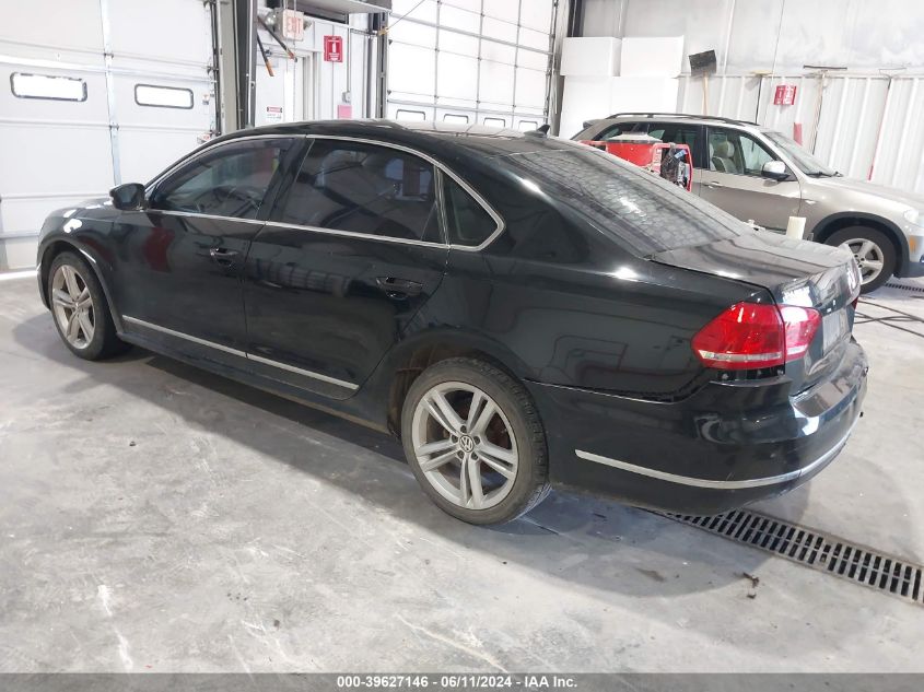 2014 Volkswagen Passat 2.0L Tdi Sel Premium VIN: 1VWCN7A31EC010880 Lot: 39627146