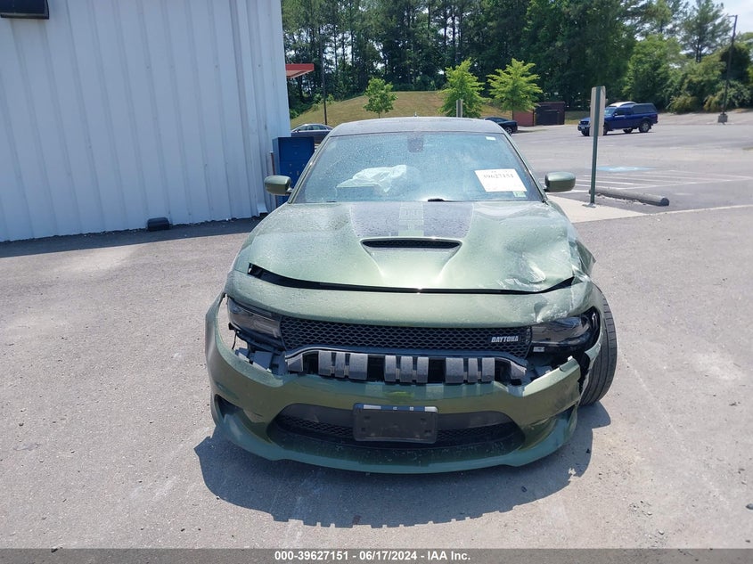 2018 Dodge Charger Daytona Rwd VIN: 2C3CDXCT8JH173010 Lot: 39627151