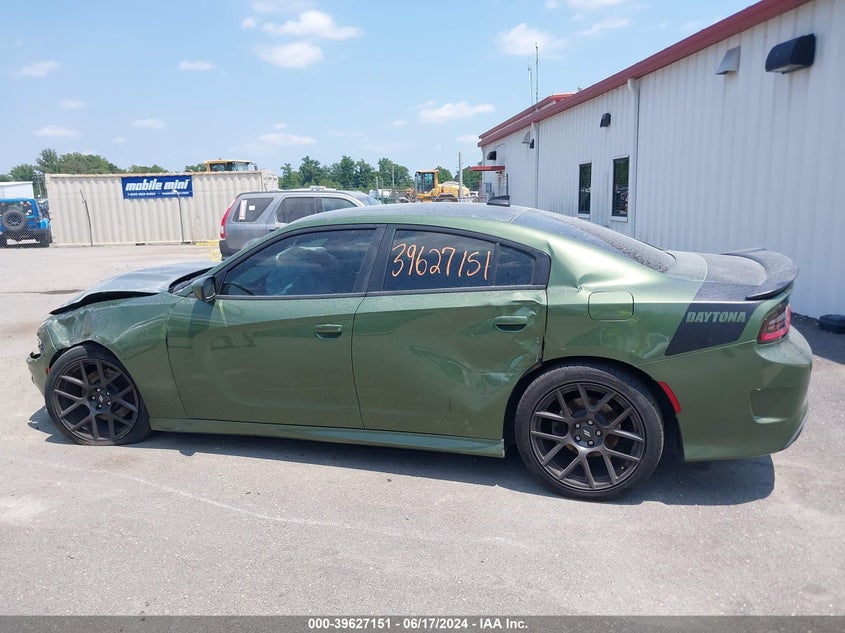 2018 Dodge Charger Daytona Rwd VIN: 2C3CDXCT8JH173010 Lot: 39627151