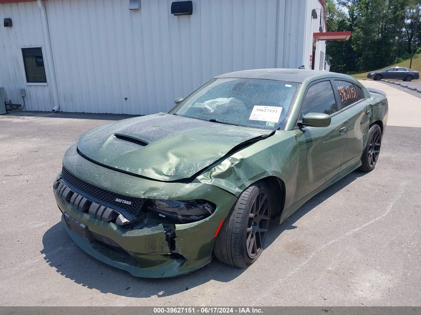 2018 Dodge Charger Daytona Rwd VIN: 2C3CDXCT8JH173010 Lot: 39627151