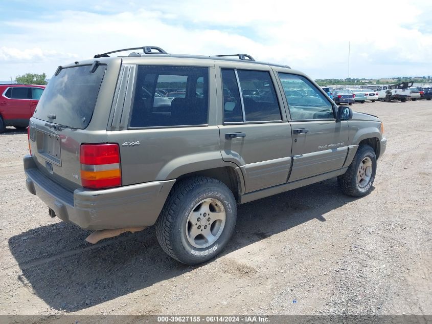 1998 Jeep Grand Cherokee Laredo VIN: 1J4GZ48YXWC178487 Lot: 39627155