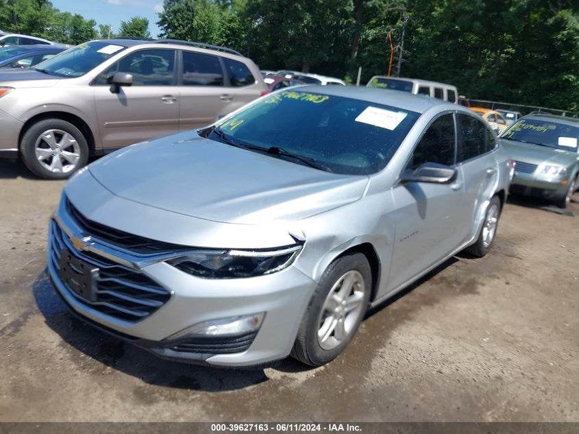 VIN 1G1ZB5ST4MF058226 2021 CHEVROLET MALIBU FWD LS