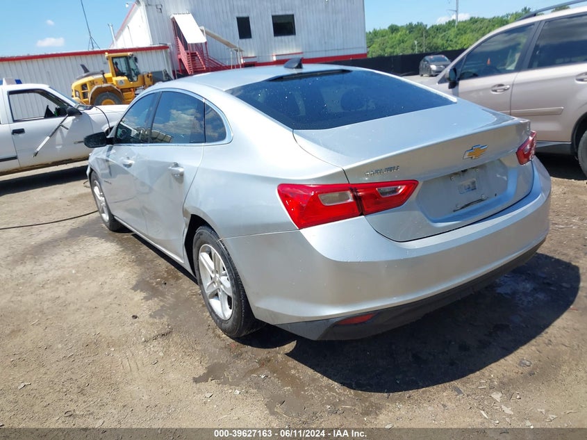 VIN 1G1ZB5ST4MF058226 2021 CHEVROLET MALIBU FWD LS