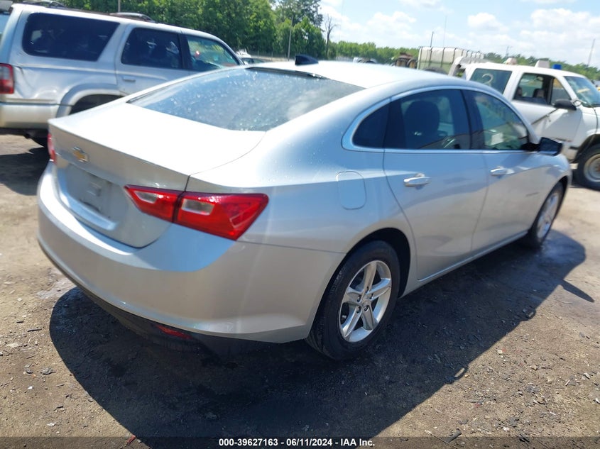 VIN 1G1ZB5ST4MF058226 2021 CHEVROLET MALIBU FWD LS