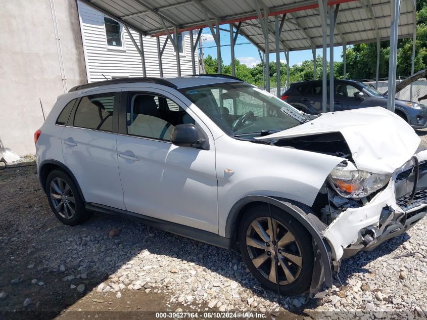 2013 Mitsubishi Outlander Sport Le VIN: 4A4AR5AU4DE022254 Lot: 39627164