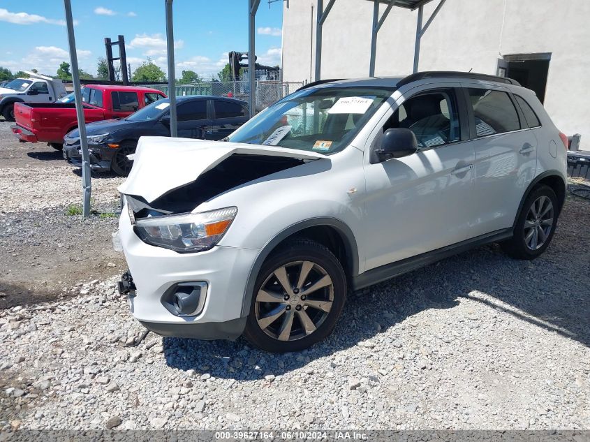 2013 Mitsubishi Outlander Sport Le VIN: 4A4AR5AU4DE022254 Lot: 39627164