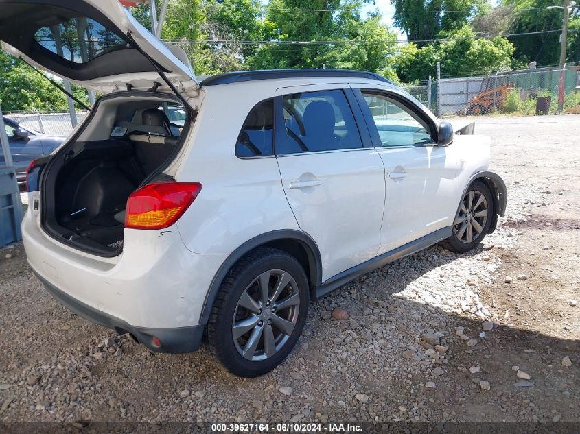 2013 Mitsubishi Outlander Sport Le VIN: 4A4AR5AU4DE022254 Lot: 39627164