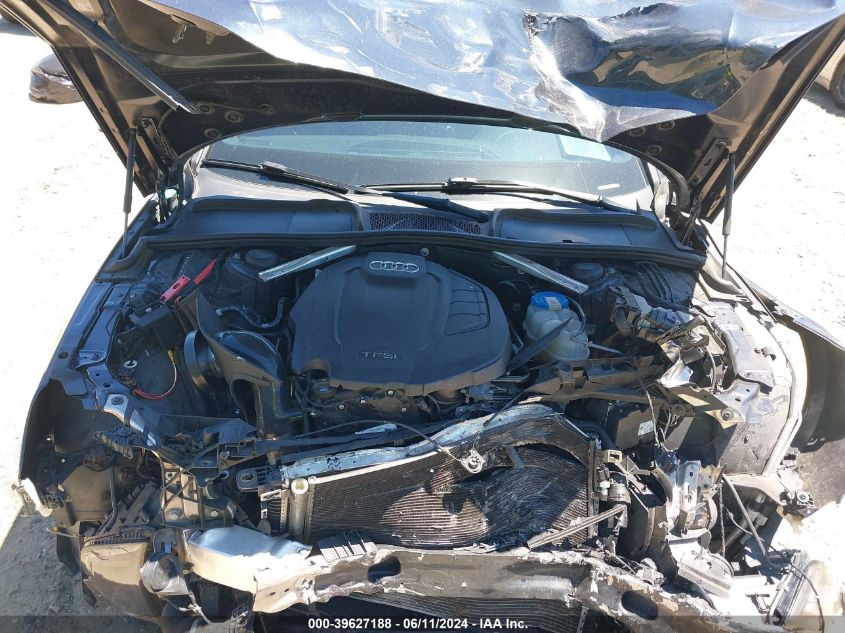 2018 Audi A4 2.0T Premium/2.0T Tech Premium VIN: WAUENAF40JA063776 Lot: 39627188