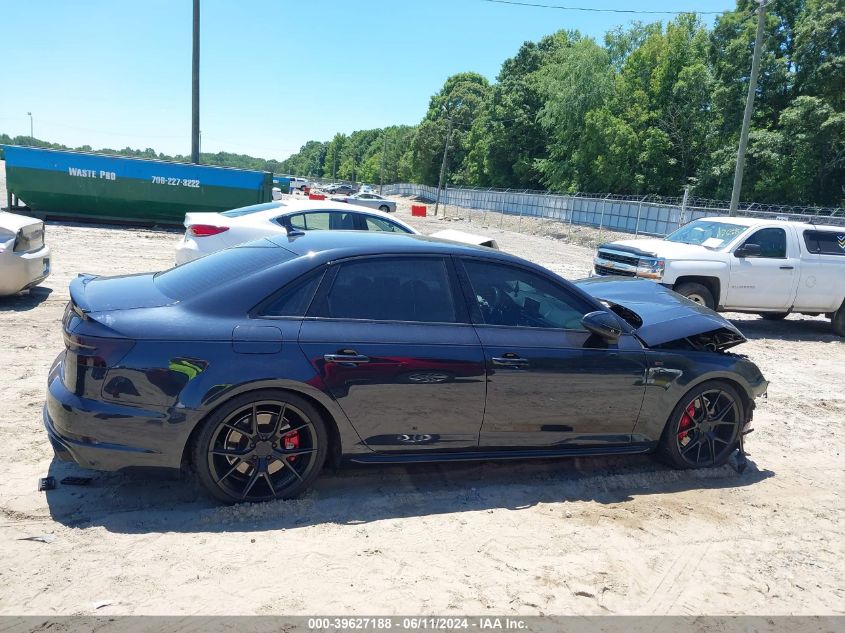 2018 Audi A4 2.0T Premium/2.0T Tech Premium VIN: WAUENAF40JA063776 Lot: 39627188