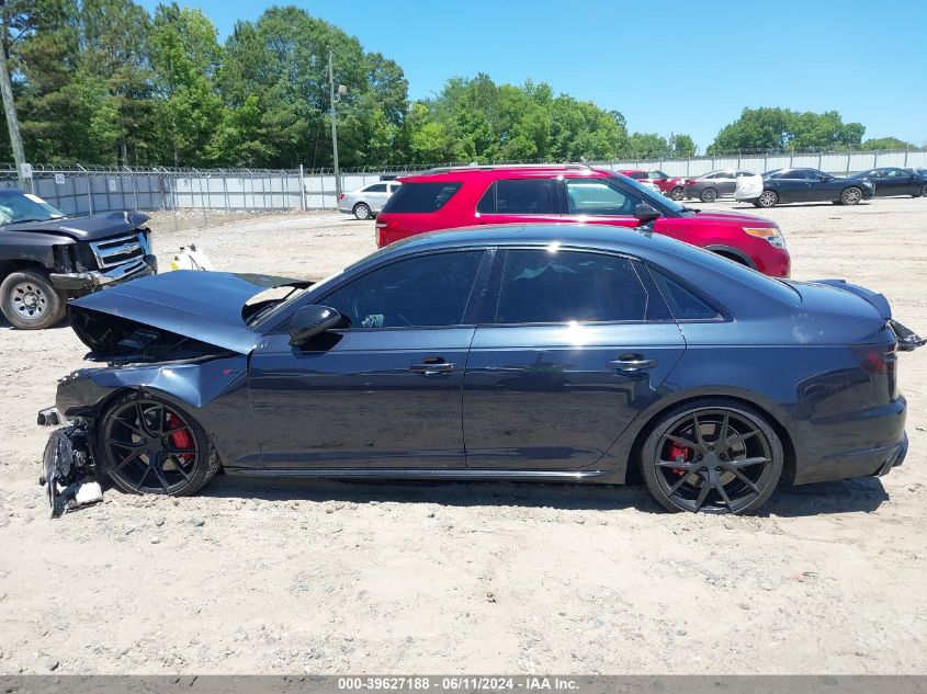 2018 Audi A4 2.0T Premium/2.0T Tech Premium VIN: WAUENAF40JA063776 Lot: 39627188