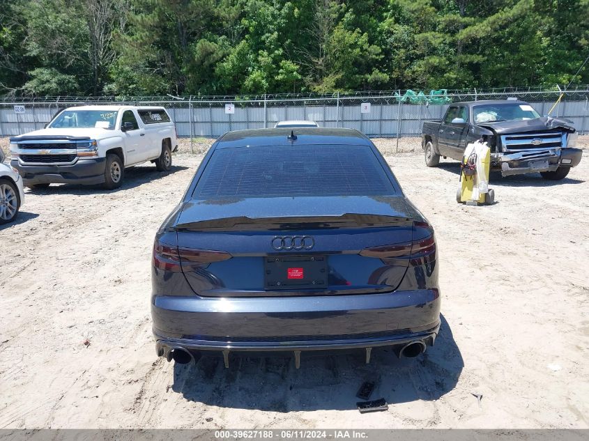 2018 Audi A4 2.0T Premium/2.0T Tech Premium VIN: WAUENAF40JA063776 Lot: 39627188