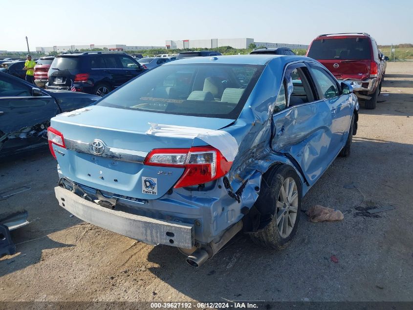 2013 Toyota Camry Xle VIN: 4T4BF1FKXDR284274 Lot: 39627192