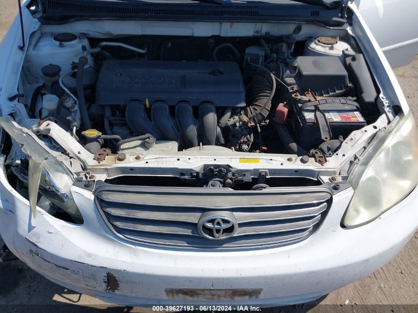 2004 Toyota Corolla Le VIN: 2T1BR32E14C285652 Lot: 39627193