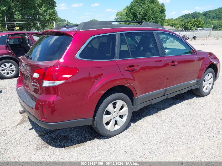 2011 Subaru Outback 3.6R Limited VIN: 4S4BRDKC8B2352419 Lot: 39627195