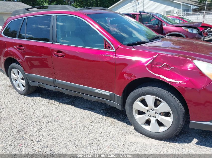 2011 Subaru Outback 3.6R Limited VIN: 4S4BRDKC8B2352419 Lot: 39627195