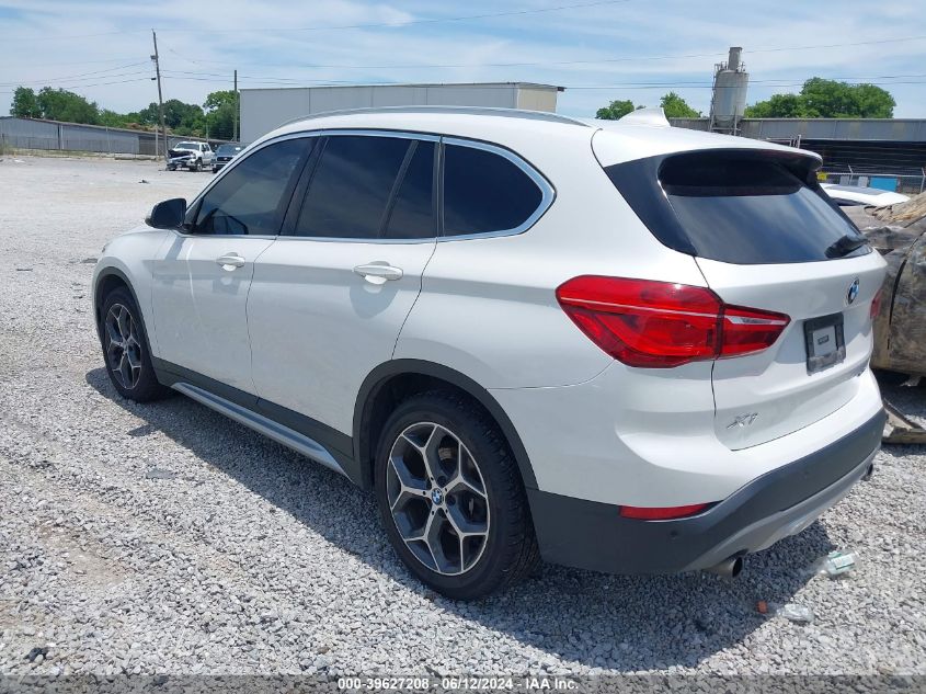 2019 BMW X1 xDrive28I VIN: WBXHT3C53K3H35579 Lot: 39627208