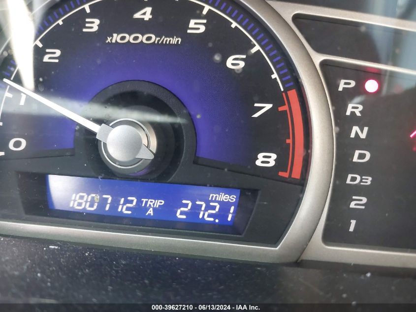 2009 Honda Civic Lx VIN: 2HGFA16549H368787 Lot: 39627210