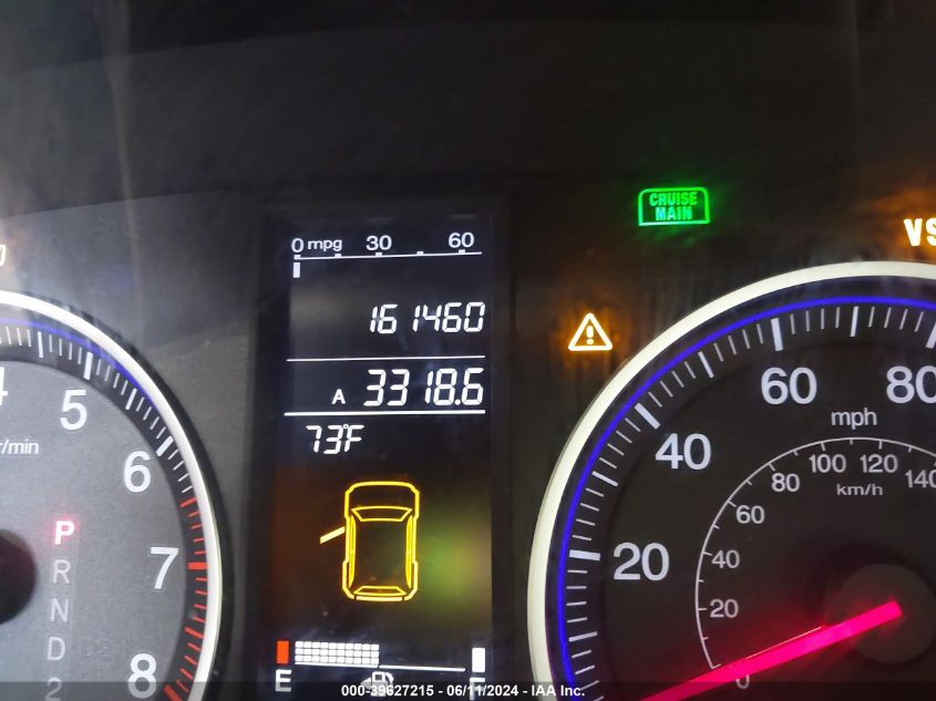 2009 Honda Cr-V Ex VIN: 5J6RE48569L027743 Lot: 39627215