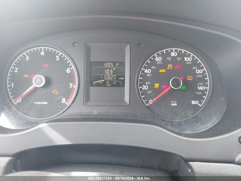 2012 Volkswagen Jetta 2.0L S VIN: 3VW2K7AJ0CM385058 Lot: 39627224