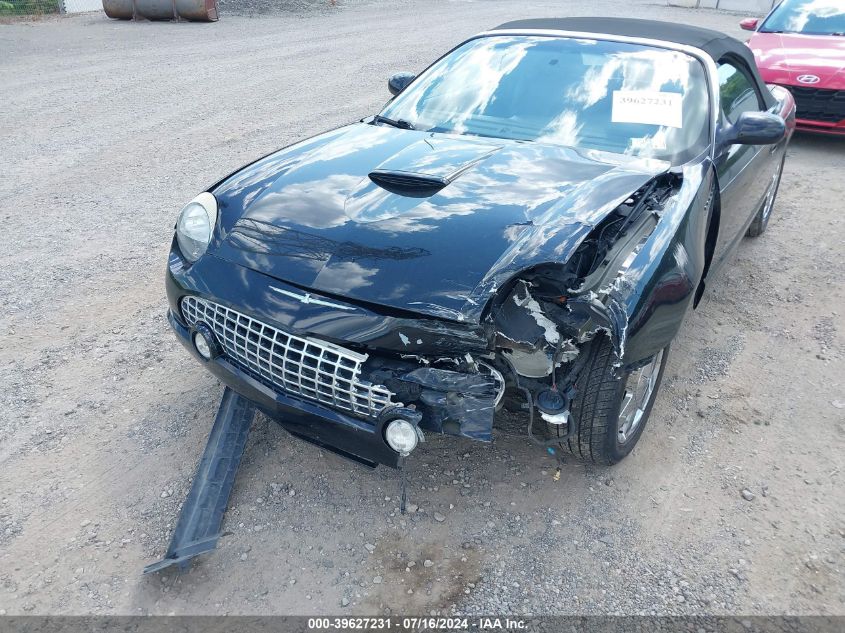 2002 Ford Thunderbird VIN: 1FAHP60A72Y115280 Lot: 39627231