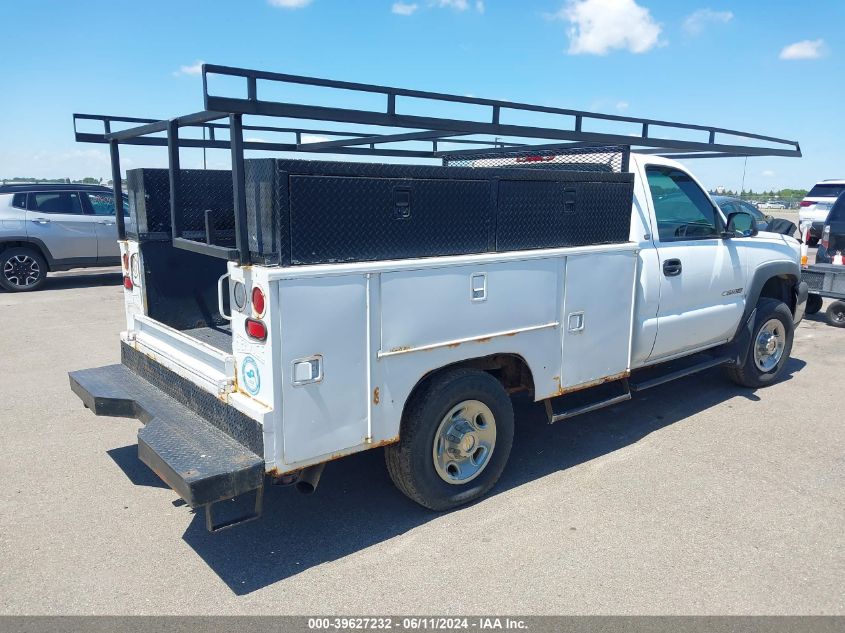 2003 Chevrolet Silverado 2500Hd Work Truck VIN: 1GCHC24U23E101244 Lot: 39627232