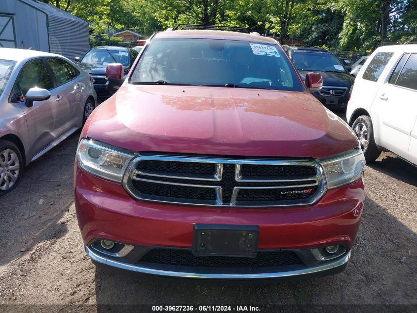 2015 Dodge Durango Limited VIN: 1C4RDJDG0FC148326 Lot: 39627236