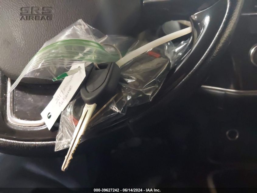 2017 Mitsubishi Outlander Es VIN: JA4AZ2A37HZ011240 Lot: 39627242