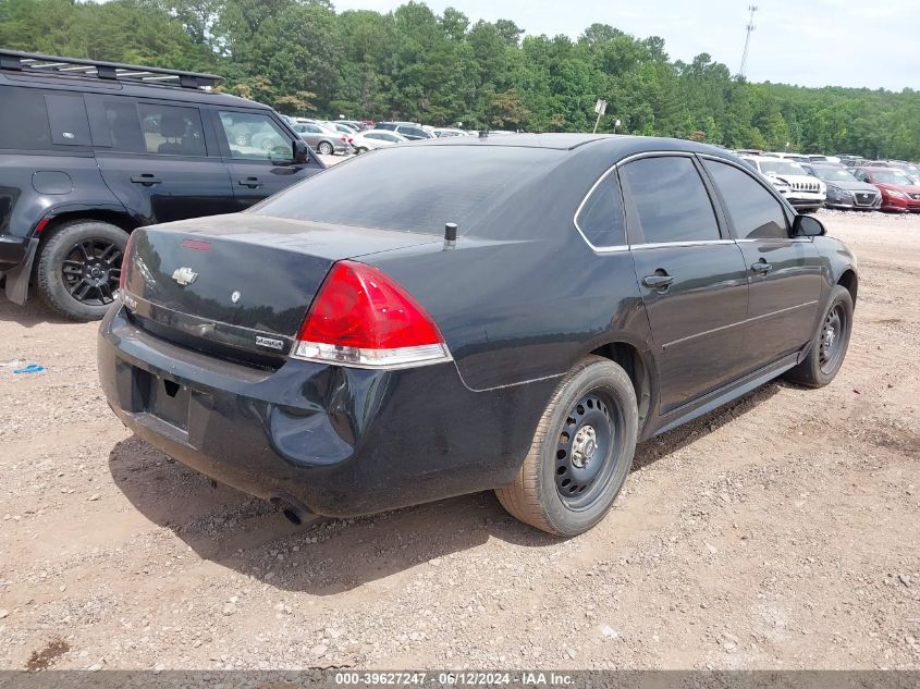 2012 Chevrolet Impala Police VIN: 2G1WD5E35C1179006 Lot: 39627247