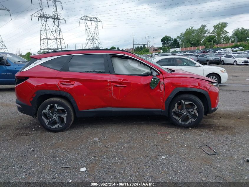 2022 Hyundai Tucson Sel VIN: 5NMJFCAE9NH100183 Lot: 39627254