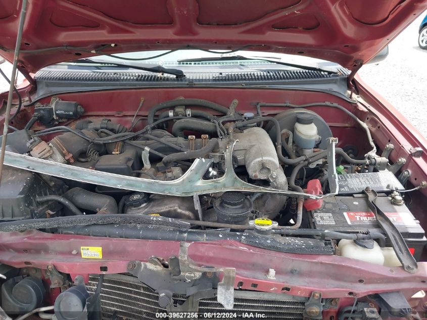 2002 Toyota Tacoma VIN: 5TEWM72N12Z076412 Lot: 39627256