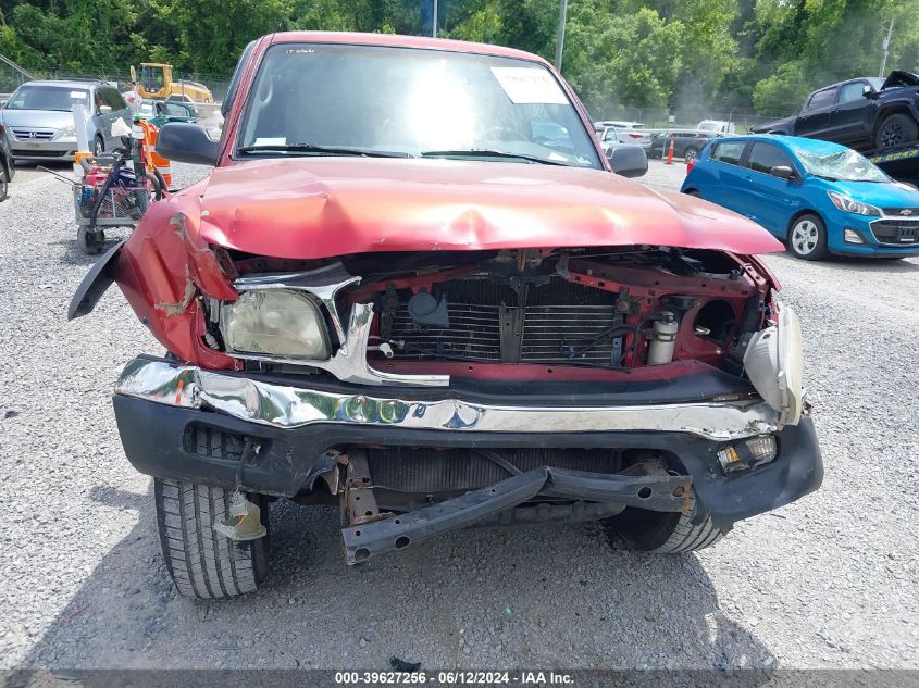 2002 Toyota Tacoma VIN: 5TEWM72N12Z076412 Lot: 39627256