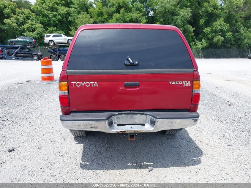 2002 Toyota Tacoma VIN: 5TEWM72N12Z076412 Lot: 39627256