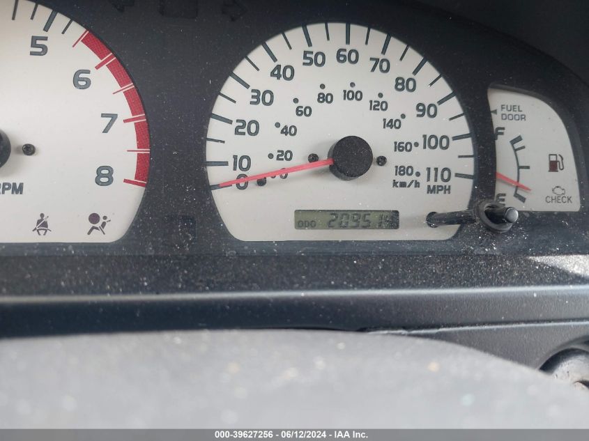 2002 Toyota Tacoma VIN: 5TEWM72N12Z076412 Lot: 39627256