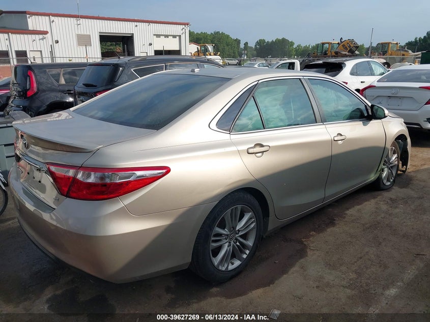 2015 Toyota Camry Se VIN: 4T1BF1FK3FU114903 Lot: 39627269