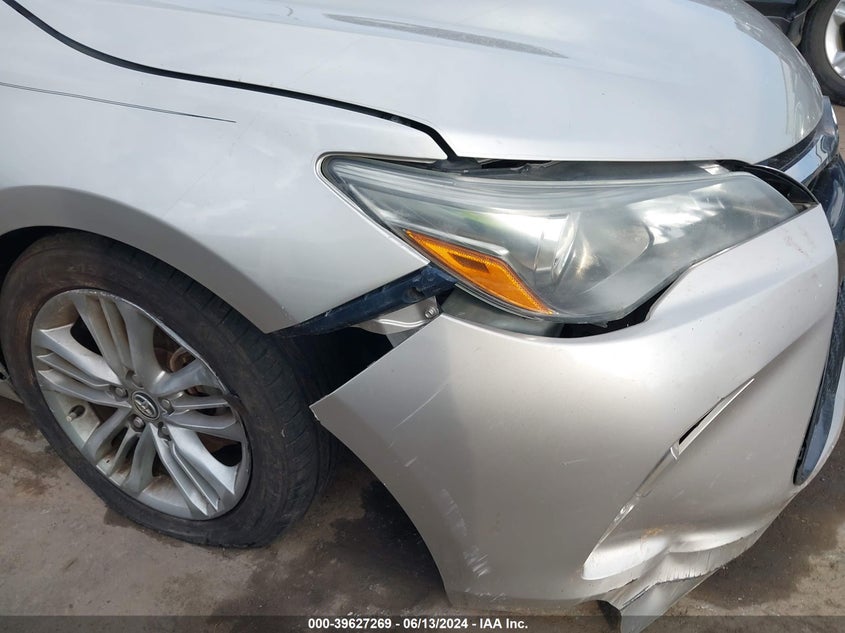 2015 Toyota Camry Se VIN: 4T1BF1FK3FU114903 Lot: 39627269