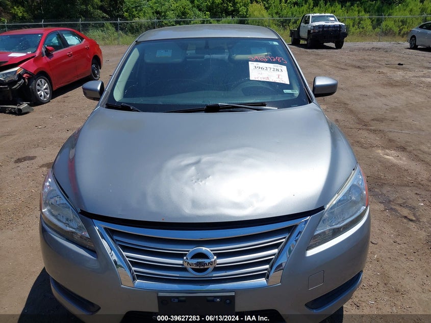 2013 Nissan Sentra Sv VIN: 3N1AB7AP7DL755774 Lot: 39627283