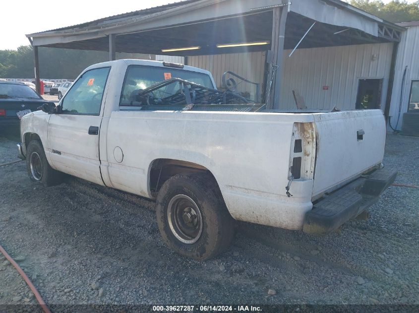 1997 Chevrolet C1500 Fleetside W/T VIN: 1GCEC14W3VZ113932 Lot: 39627287